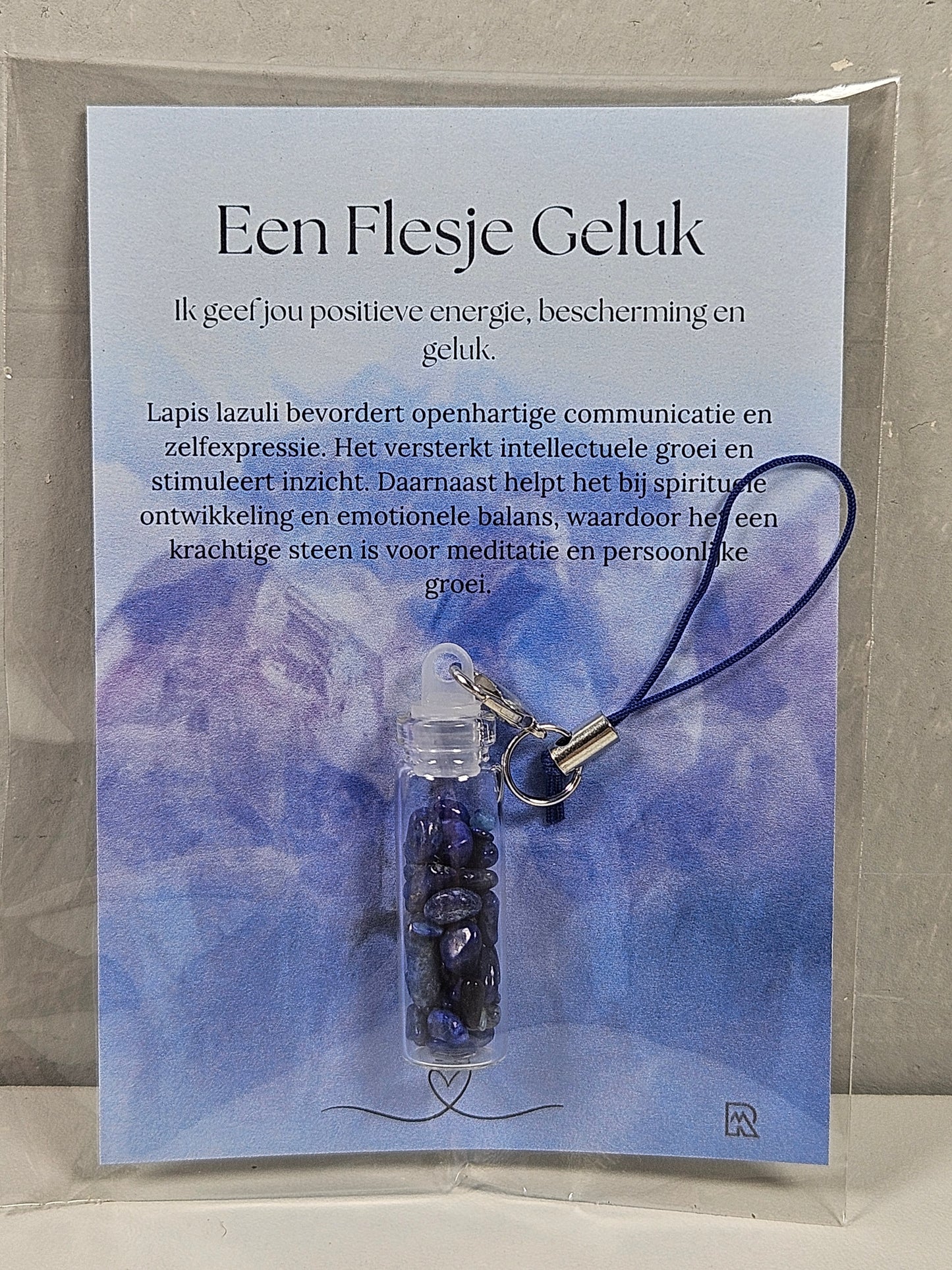 Flesje geluk Lapis Lazuli split