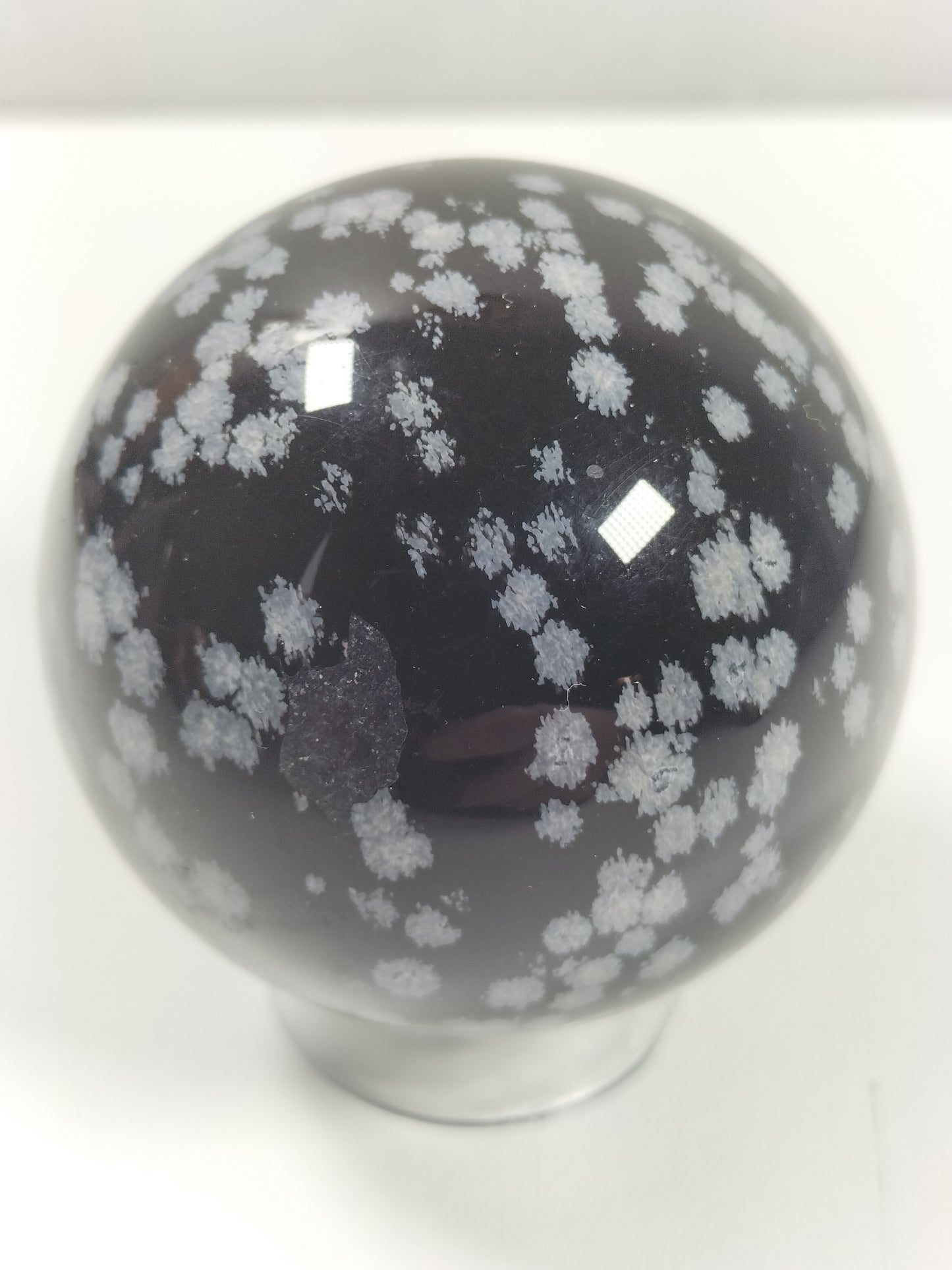 Sneeuwvlok Obsidiaan bol 232 gram